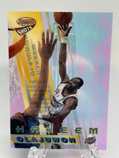 1996-97 Bowmans Best Shots Hakeem Olajuwon Insert #BS4