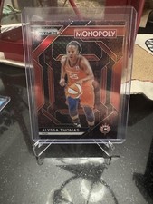 2024 WNBA Monopoly Prizm Alyssa Thomas Red Icons