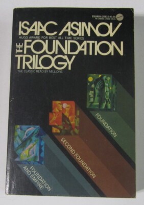 The Foundation Trilogy Isaac Asimov Trade PB 2nd Equinox (1974)