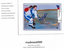 Errol Thompson Toronto Maple Leafs AUTOGRAPH AUTO SIGNED PHOTO PICTURE 100% COA