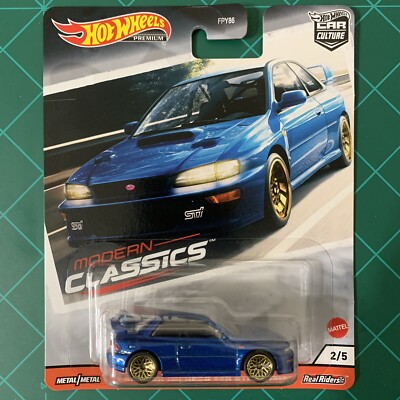 Hot Wheels Premium Car Culture Modern Classics JDM Subaru Impreza