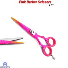 Hairdressing Razor Sharp Scissors Pink Color Salon Hair Cutting Sharp Scissors