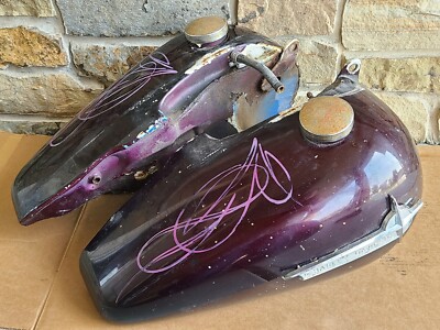 OEM Harley Davidson Panhead Shovelhead Flathead Split Gas Tank | eBay