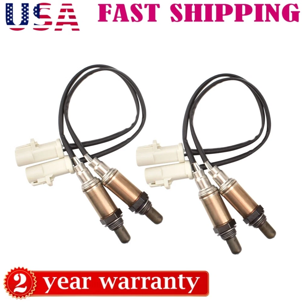 Juego de 4 sensores de oxígeno O2 Motorcraft para Ford Mustang 3.8L 4.0L 4.6L 5.0L 5.4L Foto 2 de 4