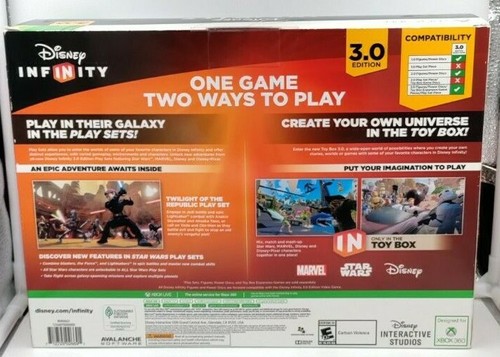 DISNEY INFINITY 3.0 Edition STAR WARS Starter Pack Xbox 360 New In Box - Picture 2 of 2