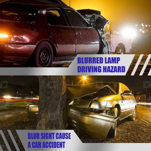 Car Headlight Restoration Set Fluid Repair Kit Plastic Light Polish Cleaner Fast - Picture 4 of 7
