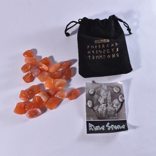 Juego de símbolos de piedra runa runas piedra preciosa cristal curativo runa piedra de caída natural - Imagen 8 de 16