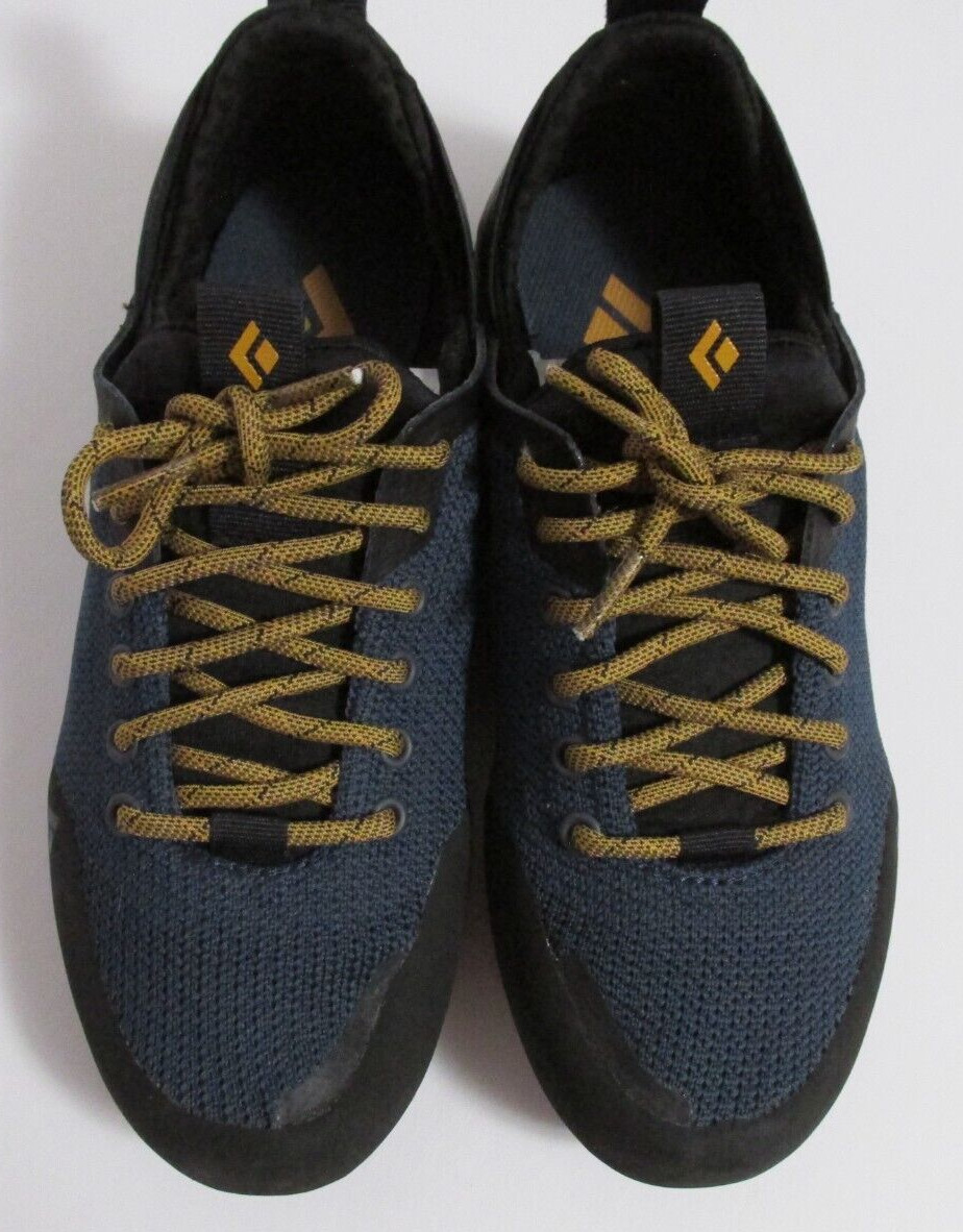 Zapatos de senderismo para adultos negros Diamond Session Approach para hombre talla 6,5; para mujer talla 8