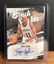 ⭐️2019-20 Court Kings Jacque Vaughn-Brush Strokes-AUTO 004/179 SPURS-Mint🔥