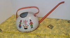 Vintage Ohio Art Watering Can. Dutch Motif. Adorable 