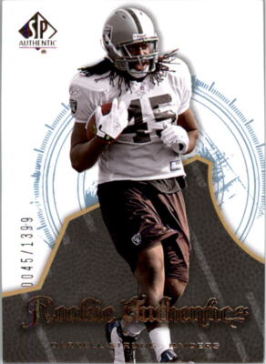 2008 SP Authentic #108 Darrell Strong RC /1399 - NM-MT