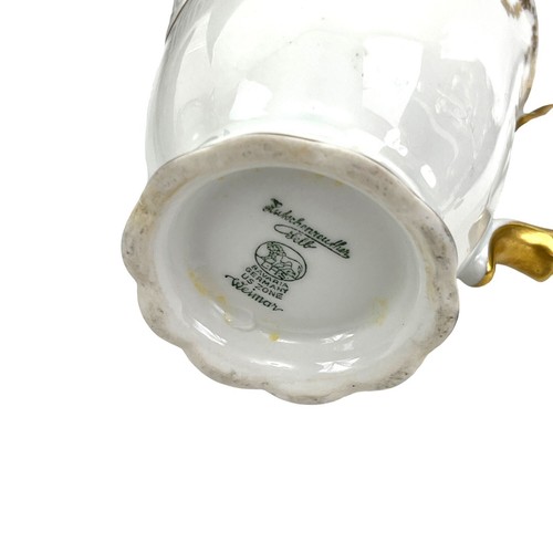 Weimar Bavaria German Porcelain Creamer With Gold Trim US Zone - Picture 6 of 7