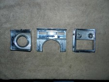 1960 Mercury Dash Bezel Group Radio-18305 Clock-28004a Instrument-pt 57518