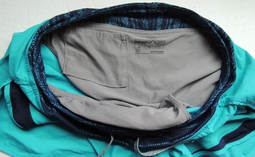 Patagonia Women’s Strider Running Shorts Size XS Turquoise blue NWOT - Picture 4 of 5