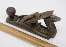 Vintage Fulton Wood Working Smooth Bottom Plane 9.25'  USA, READ, SH6588