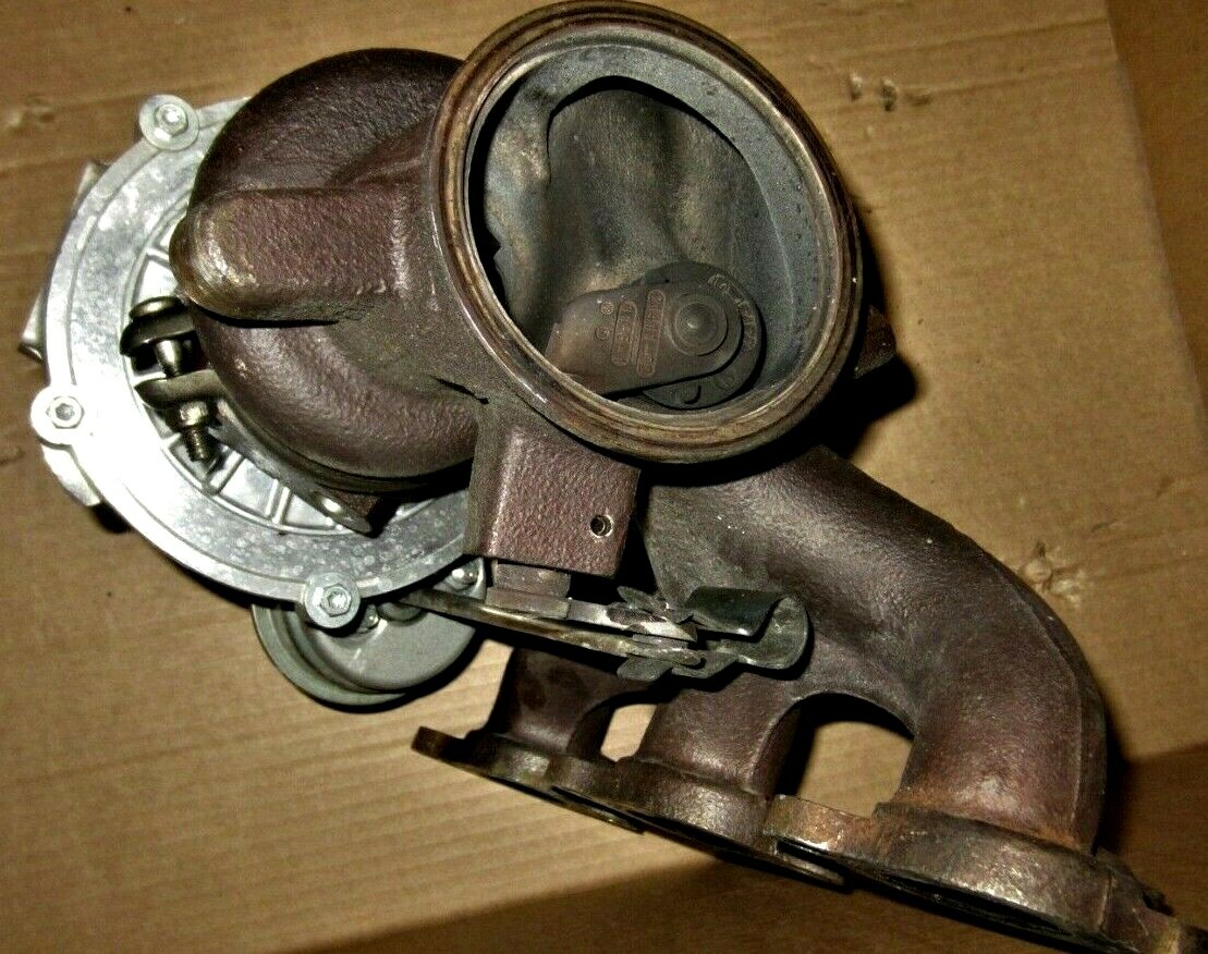 Maserati Ghibli LH LEFT SIDE Exhaust Manifold w/ Turbo perfect used  P/N 297712