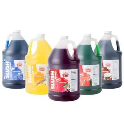 Carnival King 1 Gallon Neutral Slushy 5:1 Concentrate (Select Size)