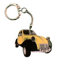 Citroen 2CV Keyring -  Citroen 2CV Gift - Citroen 2CV Car - Citroens CV6-K