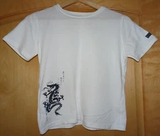 Dragon Unisex Adults Men Women Teens White T-Shirt S