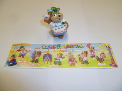 Kinder series Bavarian bears at the fair - OLAF ALOEUF with BPZ