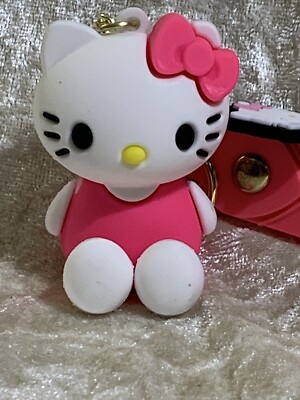 Hello Kitty Figuren schlüsselanhänger Cat Keychain Schlüsselbund.  Pink Farbe