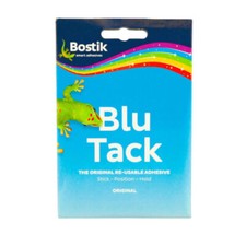 Blu Tack Sticky Re-usable Blue Tack Adhesive Putty Tac (Blue Blu Tac) Handy