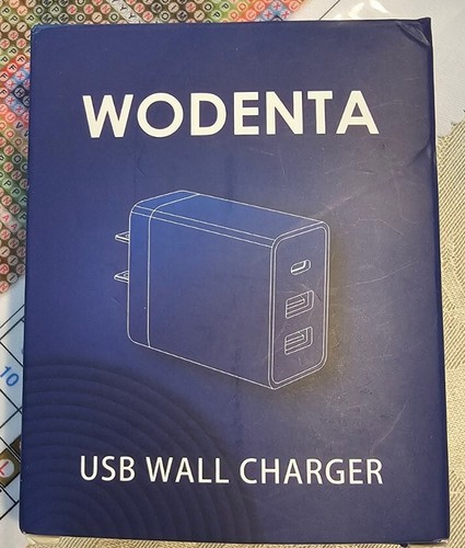 2 Wodenta Power Port 32W 3 Port Fast USB-C Apple Android Wall Chargers White - Picture 2 of 4