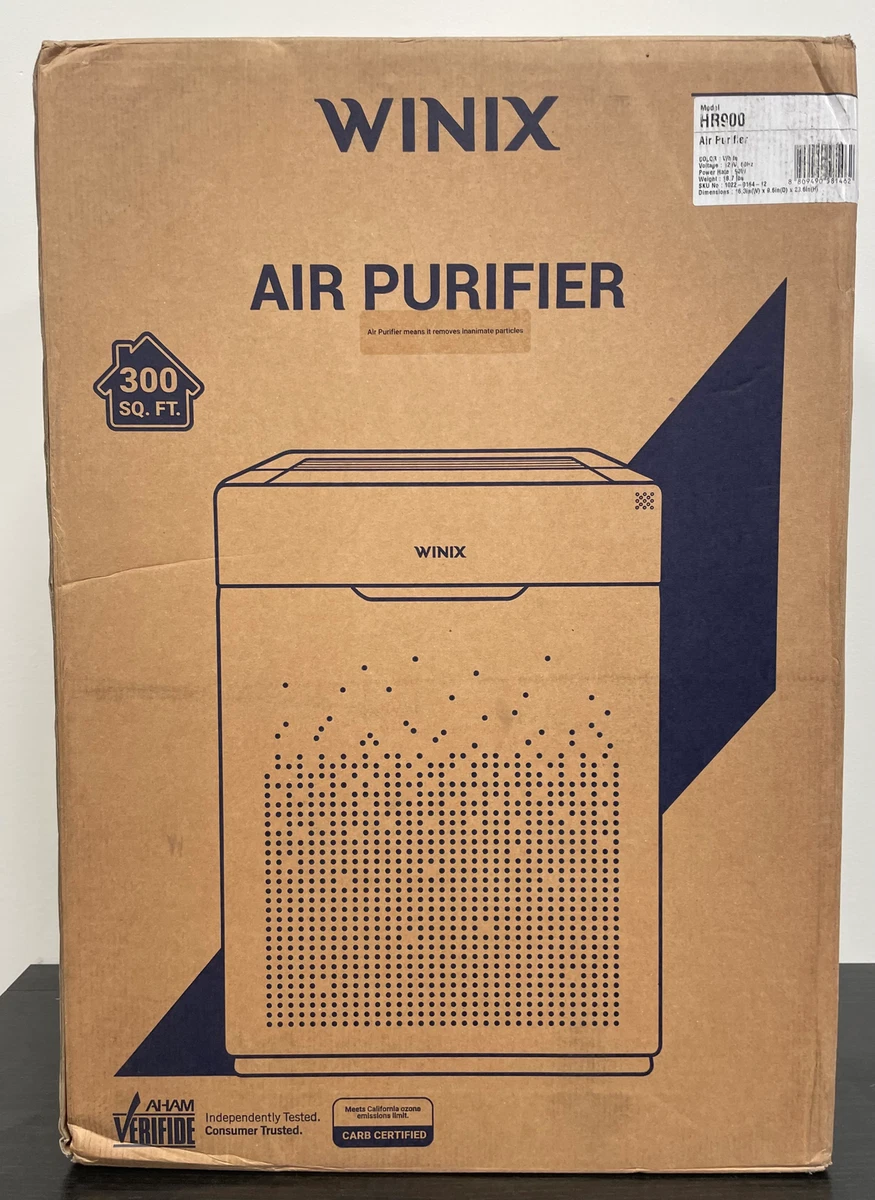 Winix air purifier plasmawave orange light deals