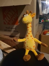 Toys R Us Plush Mascot Geoffrey Giraffe Stuffed Animal 17" Clean Yellow Toy 2017