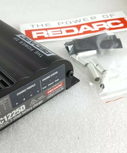 REDARC BCDC1225D DUAL BATTERY ISOLATOR SYSTEM DC TO DC INSTALL KIT - MPPT Solar - Picture 3 of 10