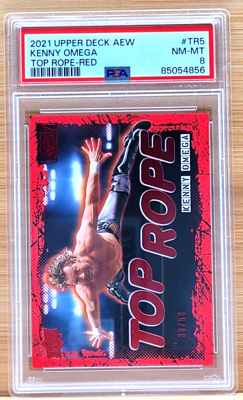 2021 Upper Deck AEW All Elite Wrestling - Top Rope Kenny Omega #TR-5 ...