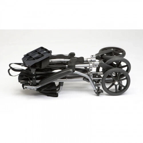 DriveMedical Travelite Transportrollstuhl Reiserollstuhl inkl Tragetasche leicht - Bild 3 von 4