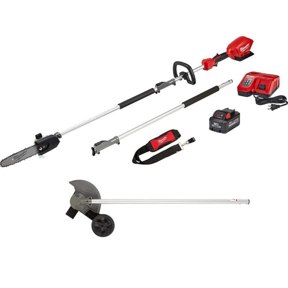 Milwaukee battery powered pole saw sales