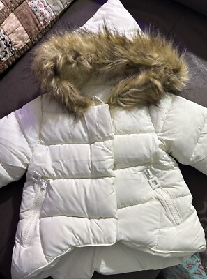Infant Denali Jacket With Real Fur, Baby Size 70 European, which is