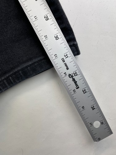 Levi's 529 Jeans - Womens Size 12 - Curvy Skinny - Black Stretch Straight (2546) - Picture 13 of 23