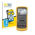3x Anti-Reflejos Vidrio Protector Pantalla para Fluke 87v Pelicula Protectora