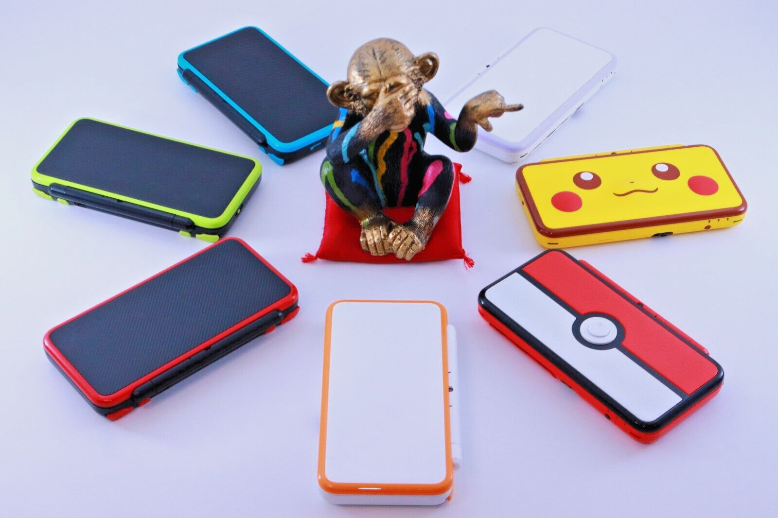 Nuevo Nintendo 2DS LL XL Elección Variación Color y 4 Rangos Excelente【Envío 1 Día】