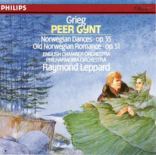 Grieg PEER GYNT/NORWEGIAN DANCEs u.a. Leppard...