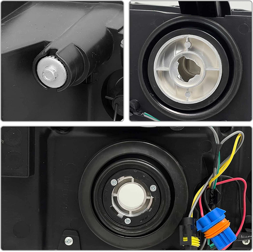 ADCARLIGHTS for 2007 2008 2009 2010 2011 2012 2013 2014 Sierra Headlight Assembl - Picture 4 of 10