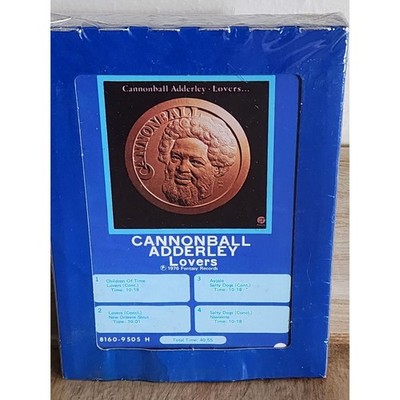 Cannonball Adderley Lovers 8 Track Please See Pictures & Desc.