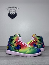 Jordan 1 Retro OG High x J Balvin Tie Dye for Sale - Authenticity