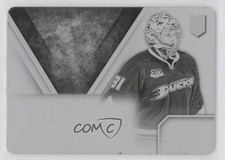 2013 Panini Rookie Anthology Auto Printing Plate Black 1/1 Frederik Andersen 4f5