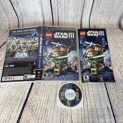 Lego Star Wars III for PlayStation Portable PSP *USED* Complete CIB￼