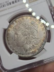 1881-p NGC MS64, Morgan Silver Dollar ☆ Nicely Toned