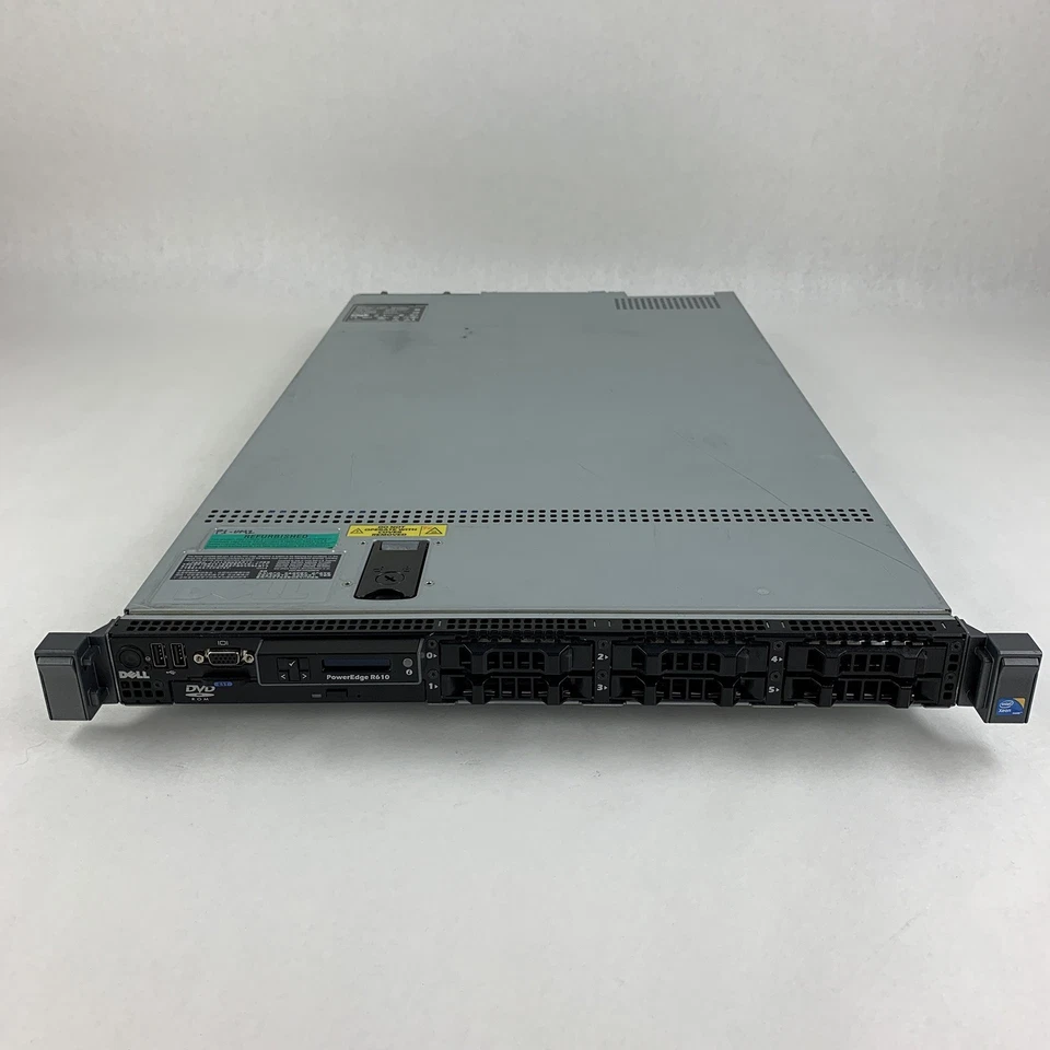 Dell PowerEdge R610 Server 1x Xeon E5520 2.27 GHz 16 GB RAM No HDD No OS - Image 2 of 4