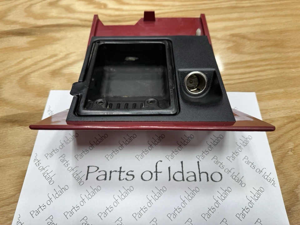 Cenicero de tablero rojo F4TZ-1504810-A Ford F150 1994-1997 OEM Foto 3 de 4