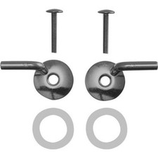 Duravit 0061121094 Hinge Set for Seat and Cover without Soft Closure - Stainles