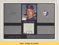 2003 Flair Greats Cut of History Memorabilia Buddy Bell READ 4u7