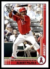 2021 Topps Big League Albert Pujols Los Angeles Angels #38 11170