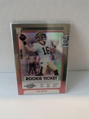 2021 Panini Contenders Optic - Rookie Ticket Ian Book #67 Red Prizm /175 (RC)